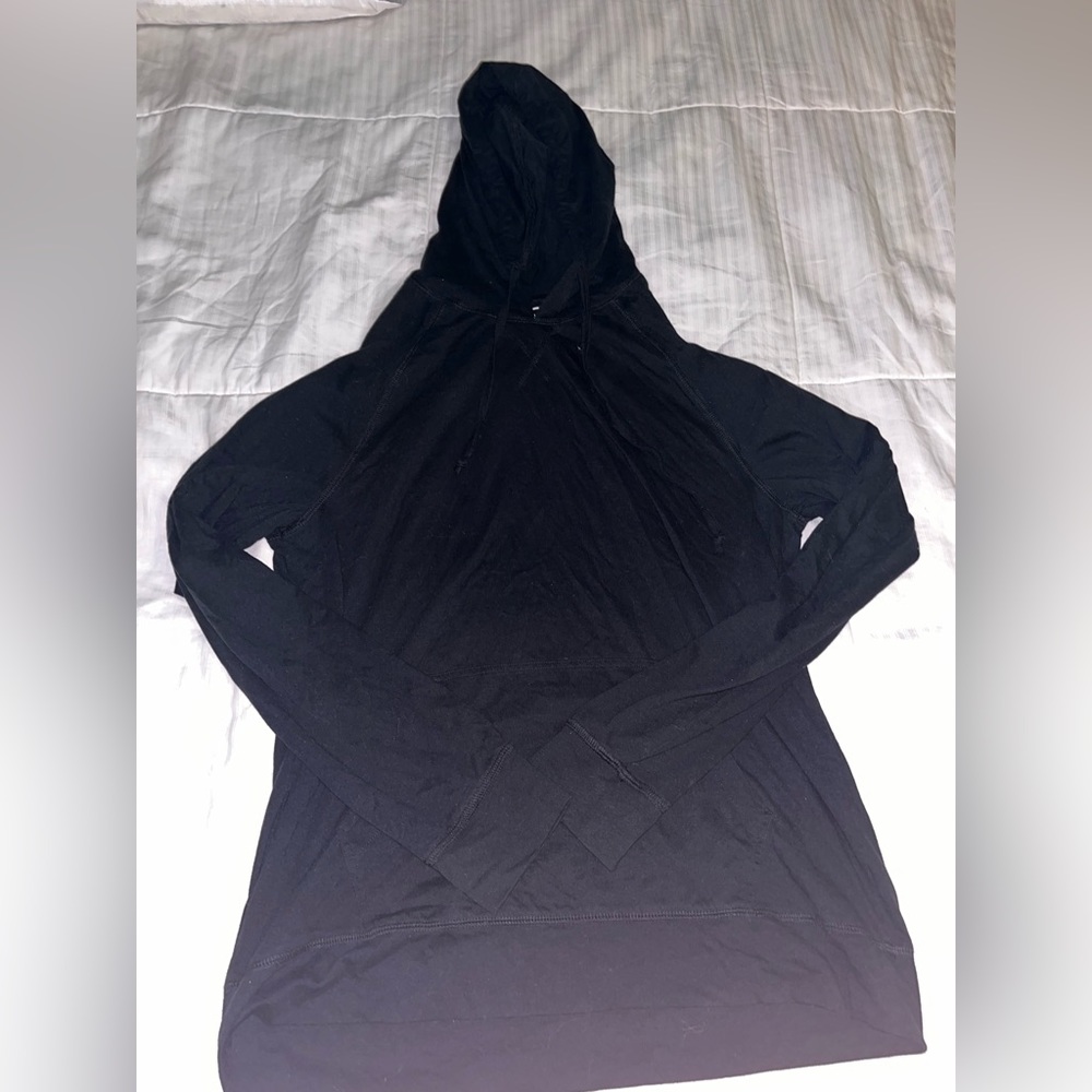 Navy blue light hoodie size M